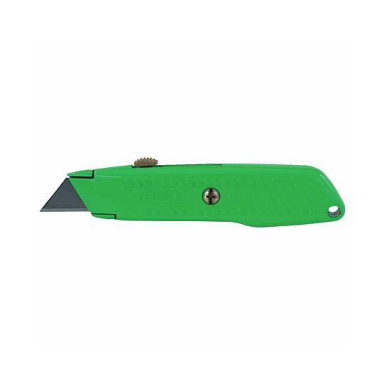 5-7/8" High Visibility Retractable Utility Knife with Interlock