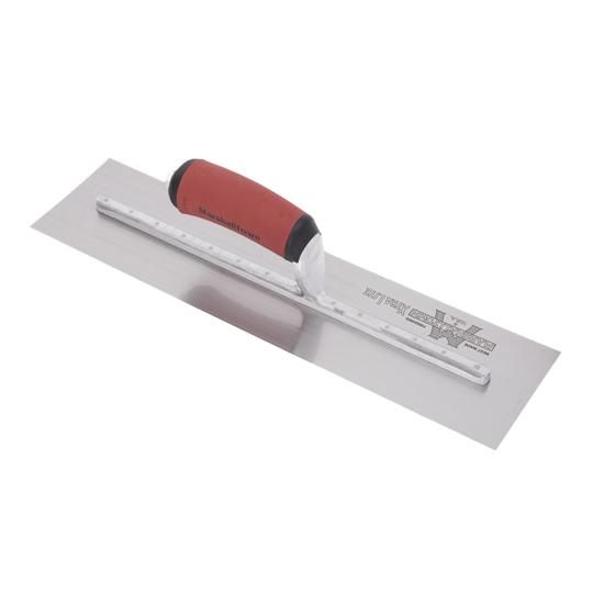 18" x 4" Finishing Trowel with Curved DuraSoft&reg; Handle