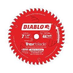 7-1/4" x 44-Tooth Diablo Circular Saw Blade