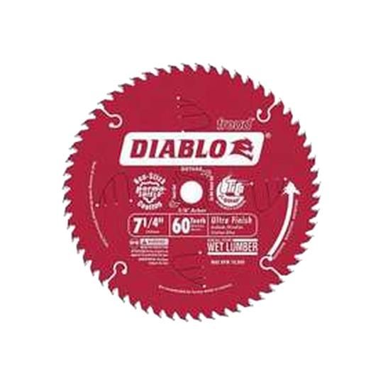 7-1/4" x 60-Tooth Diablo Circular Saw Blade