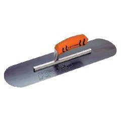 3-1/2" x 12" Blue Steel Pool Trowel with ProForm&reg; Handle / Short Shank