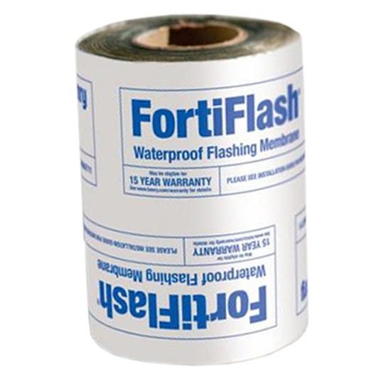 40 mil x 4" x 75' FortiFlash&reg; Waterproof Flashing Membrane