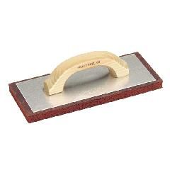 3/4" x 5" x 12" Jumbo Red Rubber Float with Wood Handle