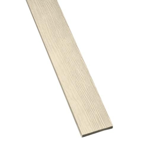 5/4" x 4" x 12' Reversible Woodgrain/Smooth Fiber Cement Trim