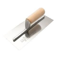 11" x 4-1/2" Drywall Trowel with Straight Wood Handle