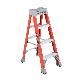 4' Fiberglass Step Ladder - 300 Pound Load Capacity