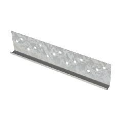 7/8" x 10' #66N Galvanized Short Flange Casing Bead & Weep Holes