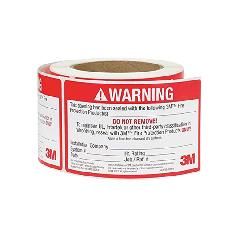 3" x 5" Firestop ID Labels - Roll of 250