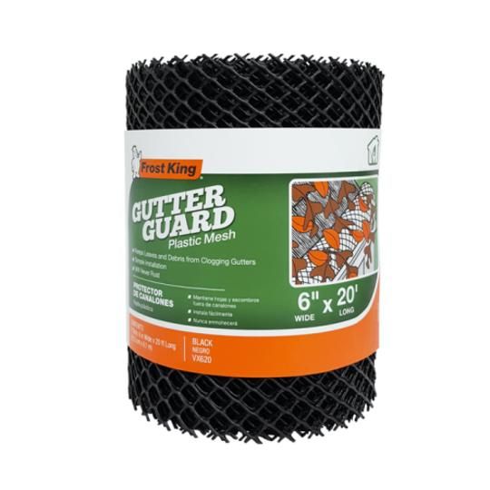 6" x 20" Plastic Mesh Gutter Guard