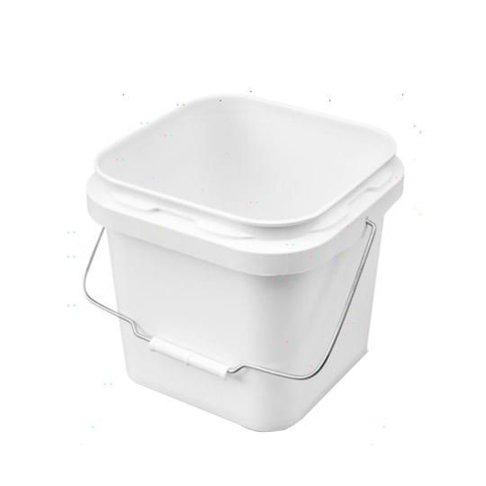 2-Gallon Capacity Empty Square Pail