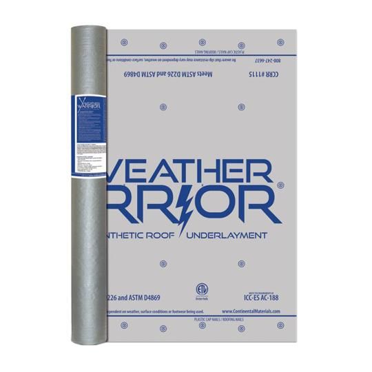 48" x 125' X-Weather Warrior Synthetic Roof Underlayment - 5 SQ. Roll