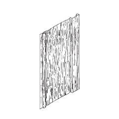 Board & Batten 10" Woodgrain Steel Siding