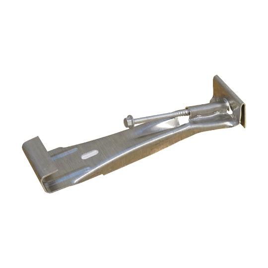 6" One-Piece Screw-On Gutter Hanger with Clip