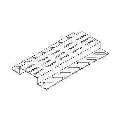 5/8" x 2" Direct Application EIFS Vent Trim with 3 Vent Slots