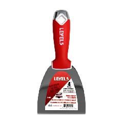 4" Level 5 Stainless Steel Putty Knife with Hammer End