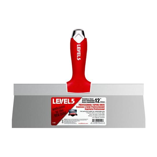 12" Level 5 Soft Handle SS Taping Knife