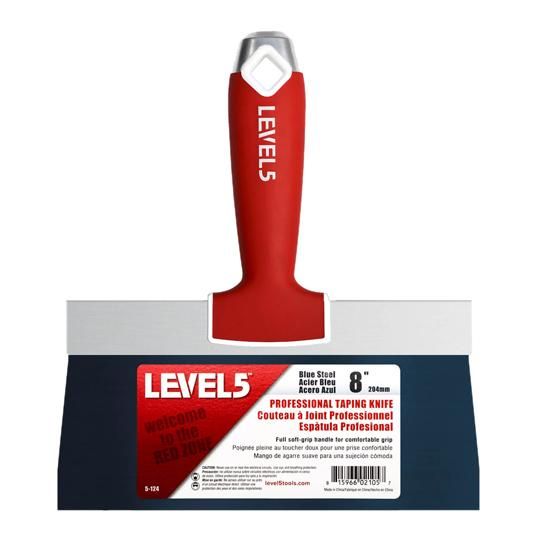 8" Level 5 Soft Handle BS Taping Knife