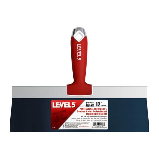 12" Level 5 Soft Handle BS Taping Knife with Plastic Handle