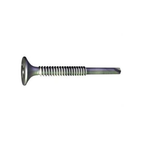 #10 x 3-5/8" Bugle Head PBH Leader Point #3 NanoGard Screws - Carton of 1,000