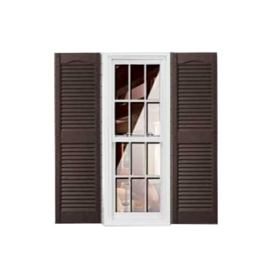 Cathedral Top Louver Shutters