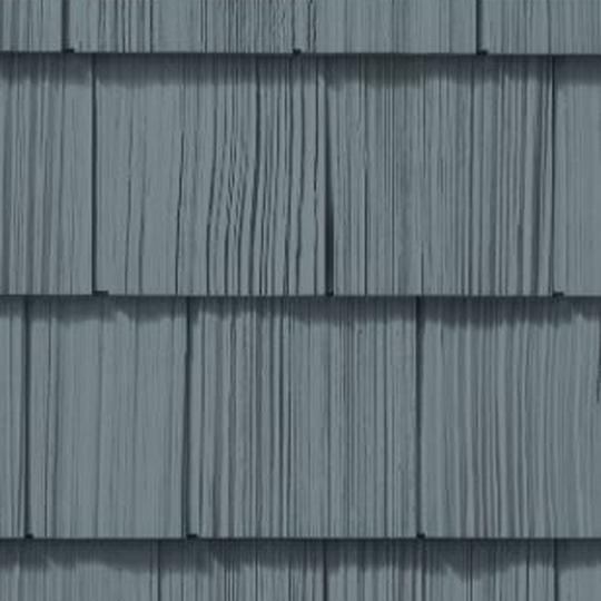 Cedar Impressions&reg; Double 7" Straight Edge Rough-Split Polymer Shake Siding