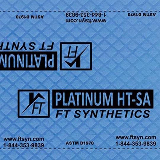 PLATINUM HT-SA High-Temp Ice & Water Roofing Underlayment