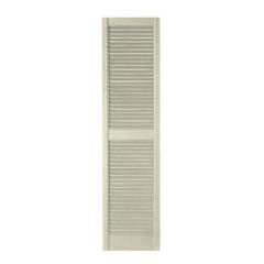 15" x 95" Standard Open Louvered Shutters - Regular Style