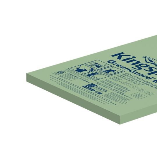 2" x 2" x 8' GreenGuard&reg; 25 psi HFO Square Edge XPS Insulation Board