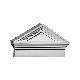 37-5/8" x 20-1/2" Combination Peaked Cap Pediment