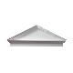 75" x 26-1/4" Combination Peaked Cap Pediment