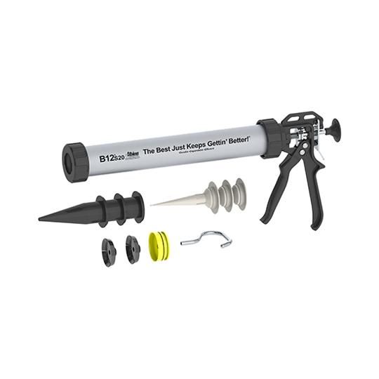 20 Oz. Albion B12S20 B-Line Manual Drive Sausage Gun Kit