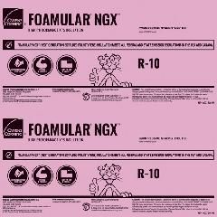 2" x 2' x 8' FOAMULAR&reg; NGX&trade; 1000 Scored Square Edge (SSE) Extruded Polystyrene (XPS) Rigid Foam Insulation