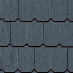 3/8" x 12" x 4' Diamond Kote&reg; Octagon Shake Siding Panel