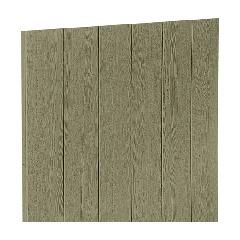 3/8" x 4' x 10' Diamond Kote&reg; Cedar Panel with 8" On-Center Spacing