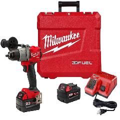 Milwaukee 2804-22 M18 Fuel Hammer Drill Kit - 1/2"