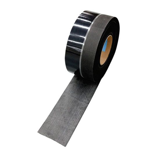 Johns Manville 6" x 100' Reinforced Termination Strip Black