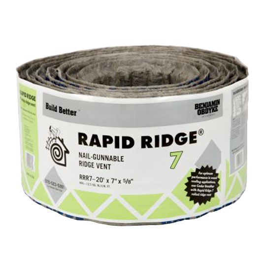 Benjamin Obdyke 7" x 20' Rapid Ridge&reg; 7 Vent