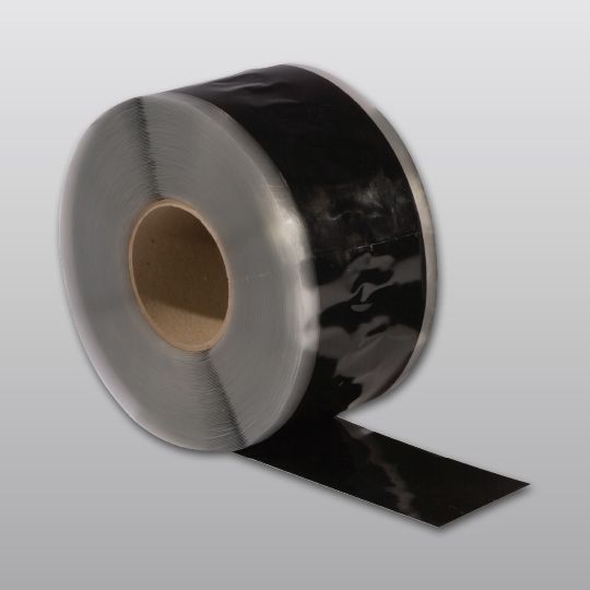 Carlisle SynTec .03" 3" x 100' Sure-Seal&reg; EPDM Pressure-Sensitive SecurTAPE&trade; Black