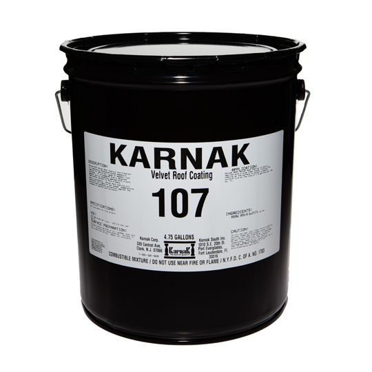 Karnak #107 Velvet Roof Coating - 5 Gallon Pail