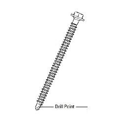 Johns Manville #12 UltraFast&reg; Hex Head Fasteners