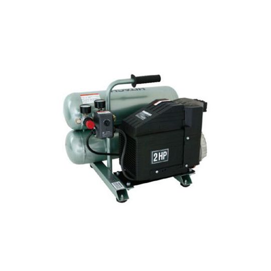 Hitachi Portable 4 Gallon Twin Stack Air Compressor