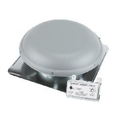 Air Vent Power Attic Ventilator Roof-Mount Metal with Thermostat Power...