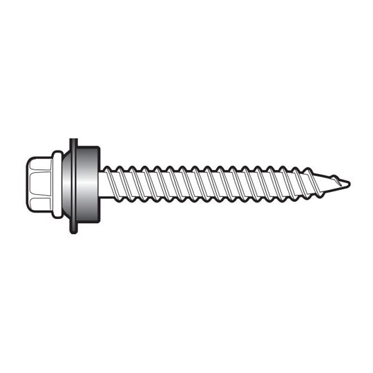 American Building Components #10 x 2" Silver Sentri Screws