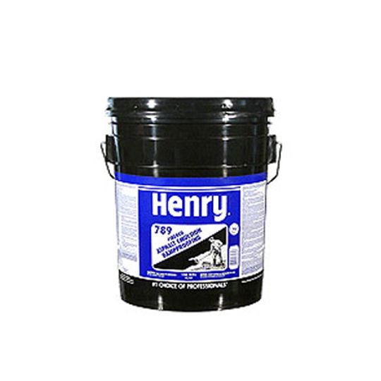 Henry Company 789 Fibered Asphalt Emulsion Damp Proofing - 5 Gallon Pail Black