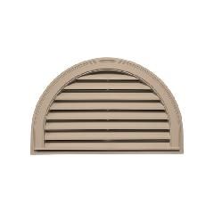 Mid-America Siding Components Half-Round Gable Vent