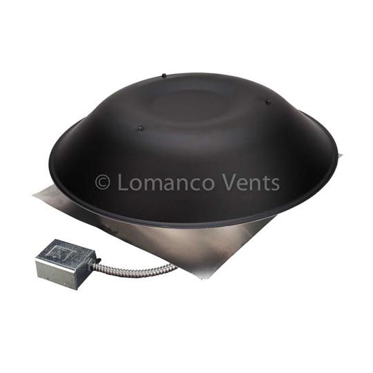 Lomanco LomanCool&trade; 2000 Standard Power Vent Brown