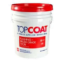 GAF TOPCOAT&reg; Flashing - Brush Grade WOB