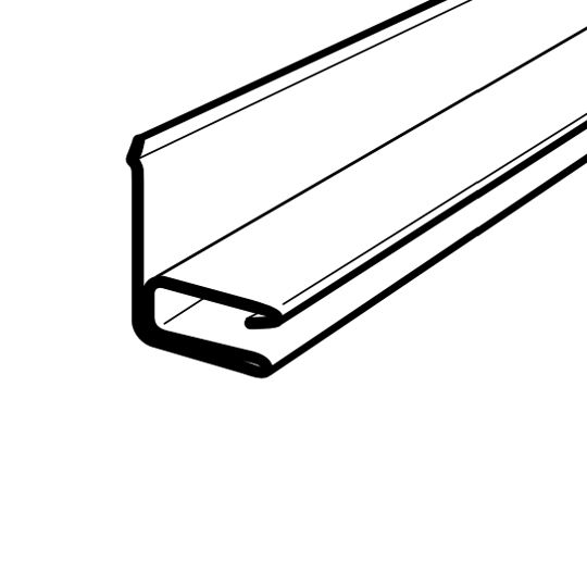 Rollex Reversible F Channel Soffit Starter Clay