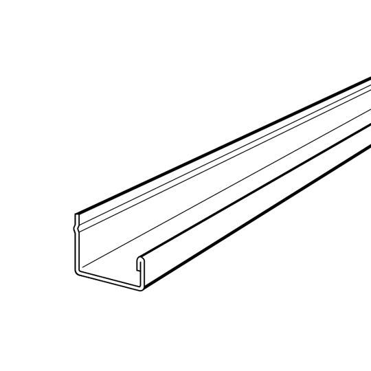 Rollex 1-1/8" Aluminum J-Channel Snowmist