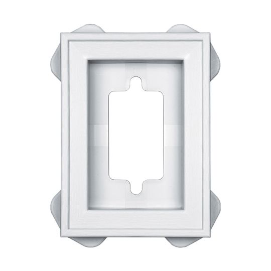 Mid-America Siding Components Recessed Mini Mounting Block 421